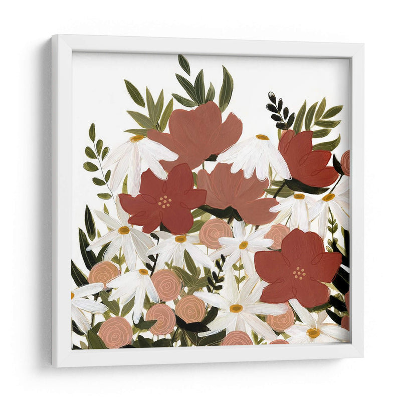 Terracotta Wildflowers Ii - Emma Scarvey | Cuadro decorativo de Canvas Lab