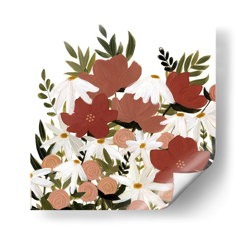 Terracotta Wildflowers Ii - Emma Scarvey | Cuadro decorativo de Canvas Lab