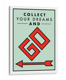 Collect and Go | Cuadro decorativo de Canvas Lab