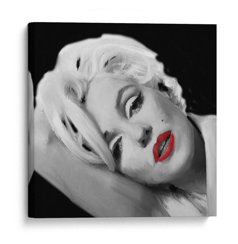 Labios De Marilyns - Jerry Michaels | Cuadro decorativo de Canvas Lab