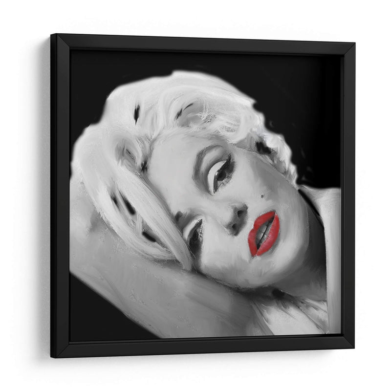 Labios De Marilyns - Jerry Michaels | Cuadro decorativo de Canvas Lab