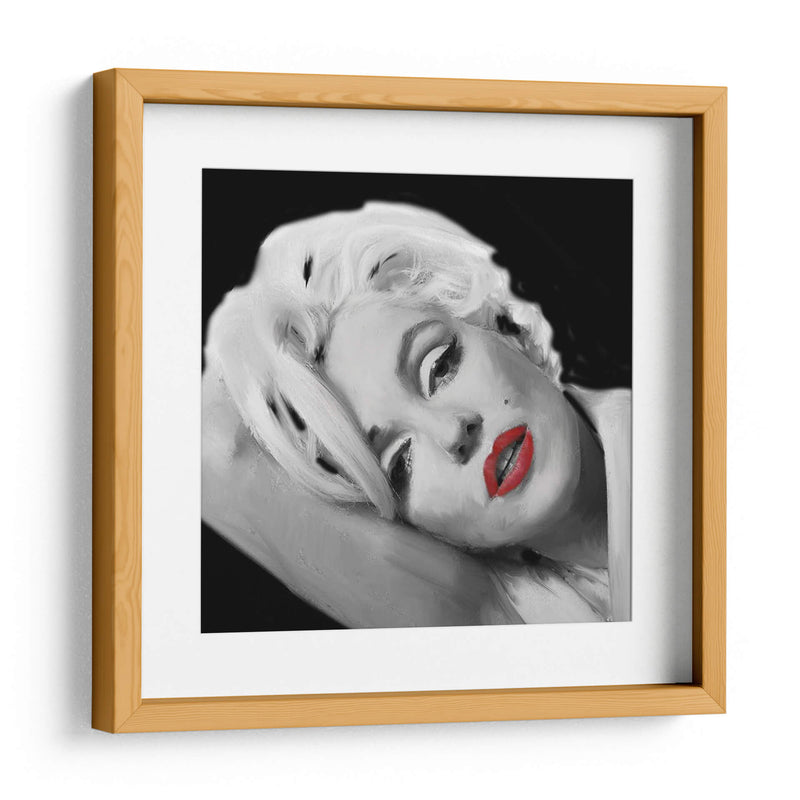 Labios De Marilyns - Jerry Michaels | Cuadro decorativo de Canvas Lab