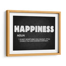 Happiness noun | Cuadro decorativo de Canvas Lab