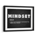 Mindset noun | Cuadro decorativo de Canvas Lab