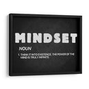 Mindset noun | Cuadro decorativo de Canvas Lab