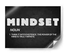 Mindset noun | Cuadro decorativo de Canvas Lab