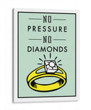 No pressure | Cuadro decorativo de Canvas Lab