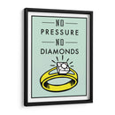 No pressure | Cuadro decorativo de Canvas Lab