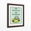 No pressure | Cuadro decorativo de Canvas Lab