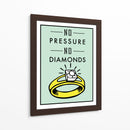 No pressure | Cuadro decorativo de Canvas Lab