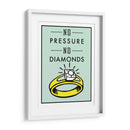 No pressure | Cuadro decorativo de Canvas Lab