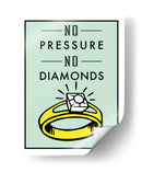 No pressure | Cuadro decorativo de Canvas Lab