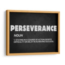 Perseverance noun | Cuadro decorativo de Canvas Lab