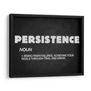 Persistence noun | Cuadro decorativo de Canvas Lab