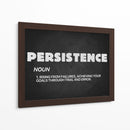 Persistence noun | Cuadro decorativo de Canvas Lab