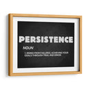 Persistence noun | Cuadro decorativo de Canvas Lab
