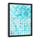 Teal Madras I - Vanna Lam | Cuadro decorativo de Canvas Lab