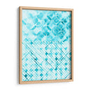 Teal Madras I - Vanna Lam | Cuadro decorativo de Canvas Lab