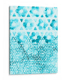 Teal Madras Iii - Vanna Lam | Cuadro decorativo de Canvas Lab