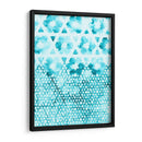 Teal Madras Iii - Vanna Lam | Cuadro decorativo de Canvas Lab