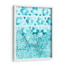 Teal Madras Iii - Vanna Lam | Cuadro decorativo de Canvas Lab