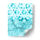 Teal Madras Iii - Vanna Lam | Cuadro decorativo de Canvas Lab