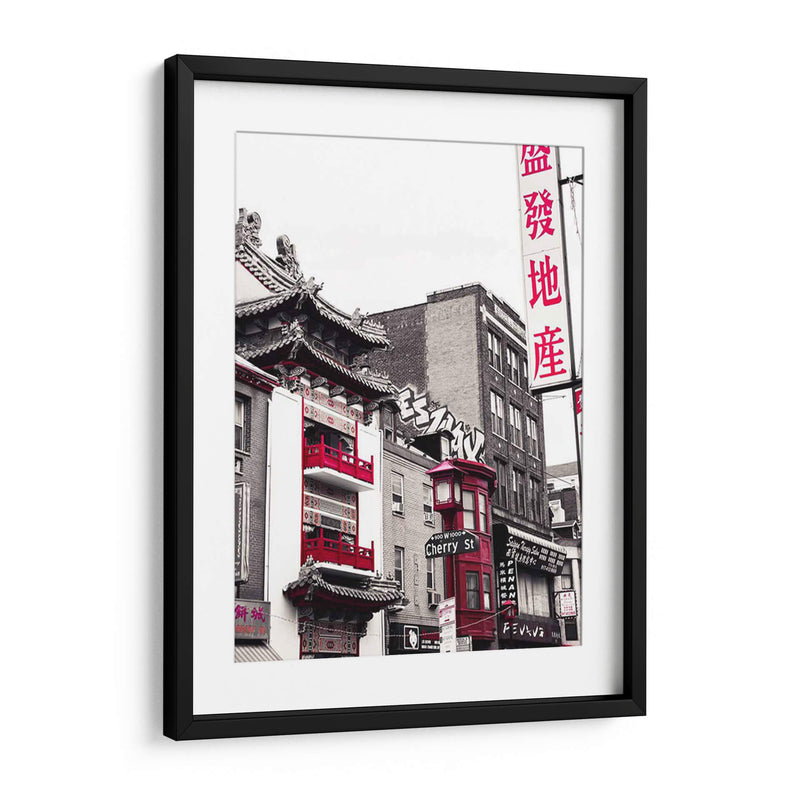 Chinatown Reds I - Sonja Quintero | Cuadro decorativo de Canvas Lab