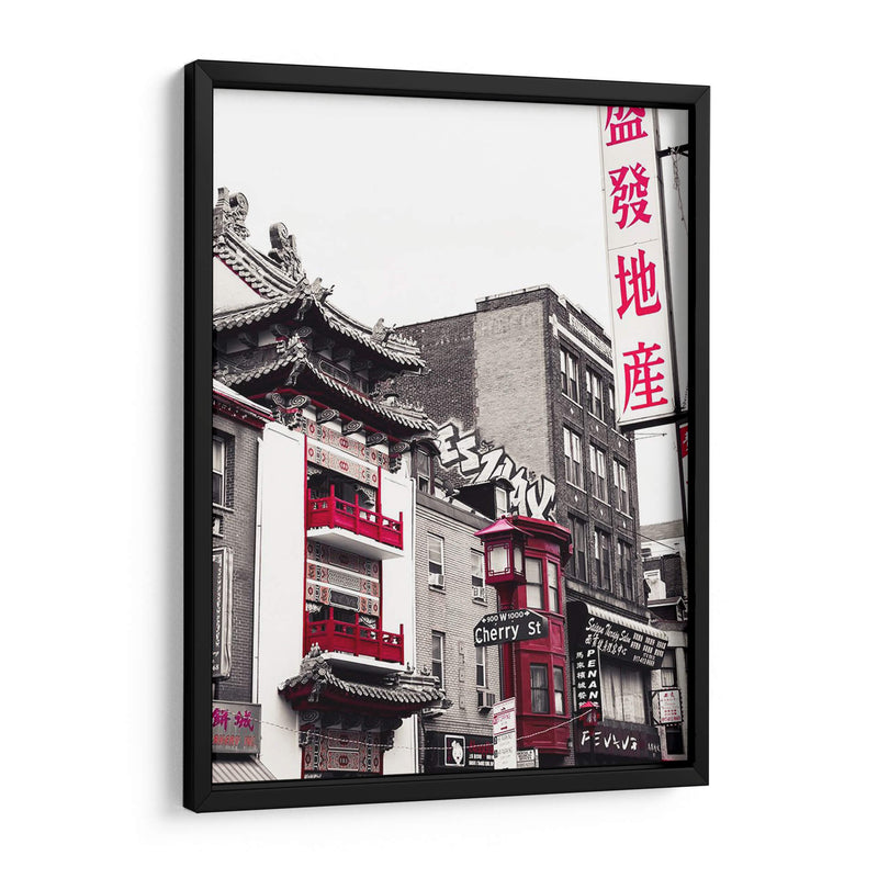 Chinatown Reds I - Sonja Quintero | Cuadro decorativo de Canvas Lab