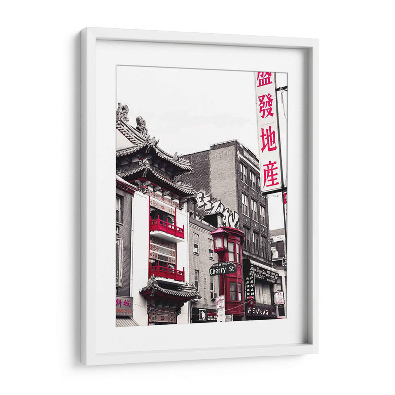 Chinatown Reds I - Sonja Quintero | Cuadro decorativo de Canvas Lab