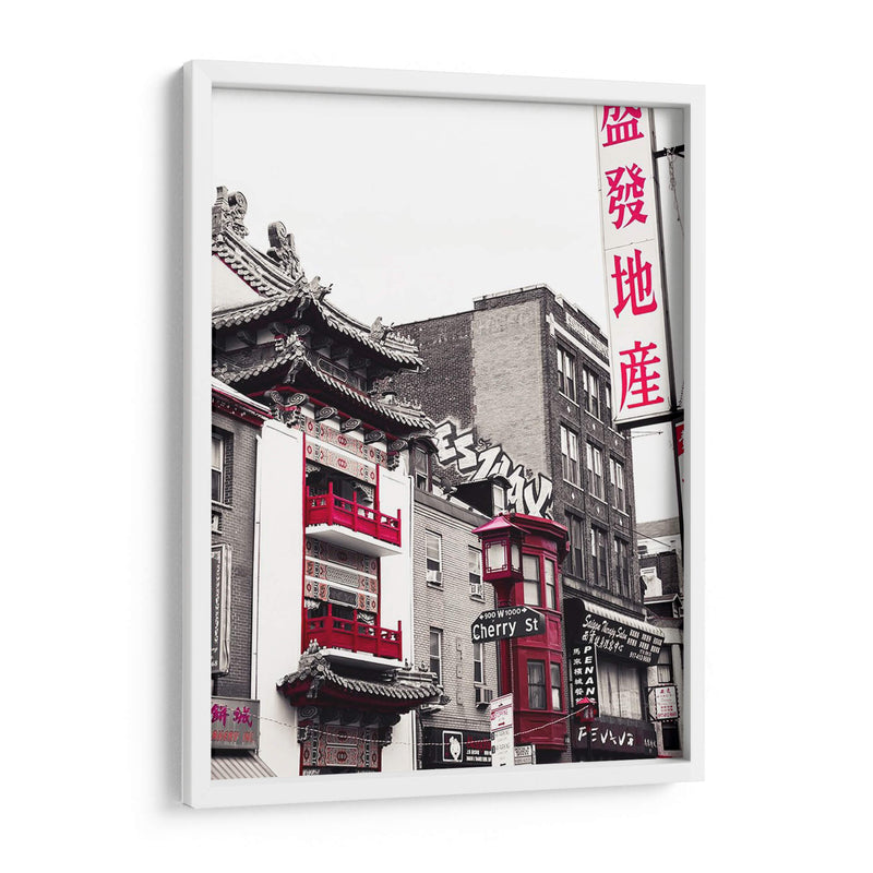 Chinatown Reds I - Sonja Quintero | Cuadro decorativo de Canvas Lab