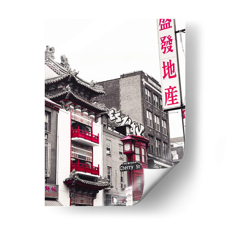 Chinatown Reds I - Sonja Quintero | Cuadro decorativo de Canvas Lab