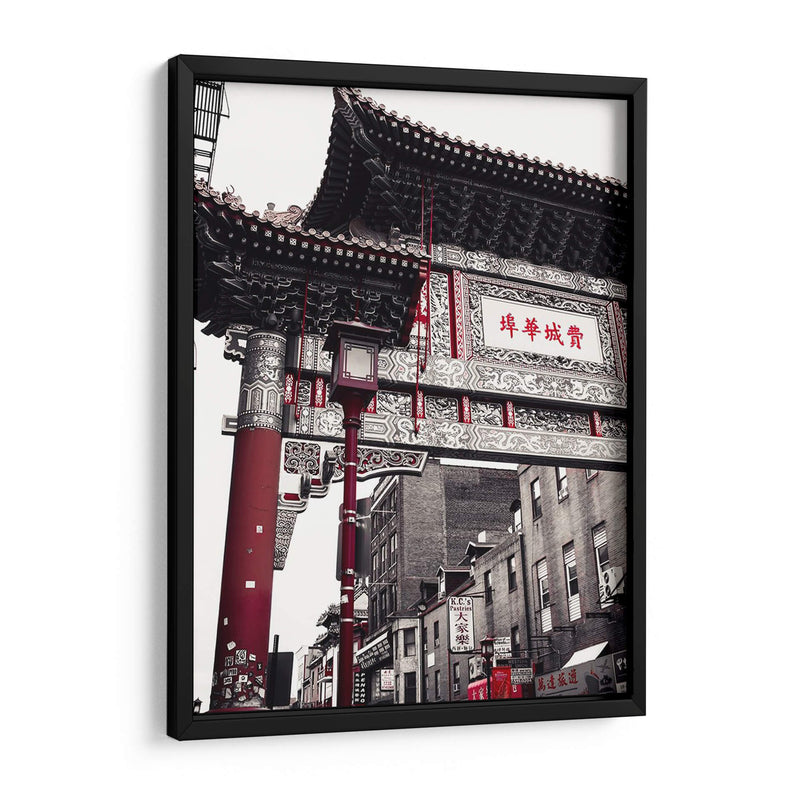 Chinatown Reds Ii - Sonja Quintero | Cuadro decorativo de Canvas Lab