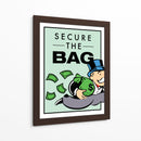 Secure the bag | Cuadro decorativo de Canvas Lab