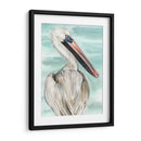 Turquesa Pelícano I - Jennifer Paxton Parker | Cuadro decorativo de Canvas Lab