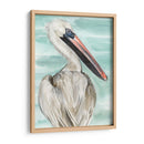 Turquesa Pelícano I - Jennifer Paxton Parker | Cuadro decorativo de Canvas Lab