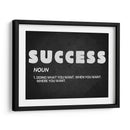 Success noun | Cuadro decorativo de Canvas Lab