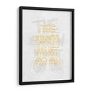 The show must go on Clear | Cuadro decorativo de Canvas Lab