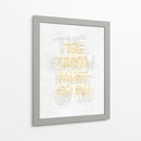 The show must go on Clear | Cuadro decorativo de Canvas Lab