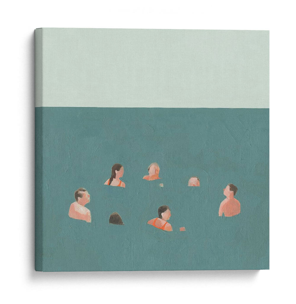 Los Nadadores I - Emma Scarvey | Cuadro decorativo de Canvas Lab