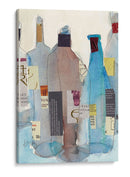 Las Botellas De Vino I - Samuel Dixon | Cuadro decorativo de Canvas Lab