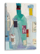 Las Botellas De Vino Ii - Samuel Dixon | Cuadro decorativo de Canvas Lab