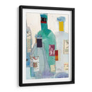 Las Botellas De Vino Ii - Samuel Dixon | Cuadro decorativo de Canvas Lab