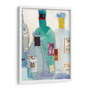 Las Botellas De Vino Ii - Samuel Dixon | Cuadro decorativo de Canvas Lab