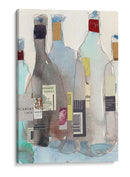 Las Botellas De Vino Iii - Samuel Dixon | Cuadro decorativo de Canvas Lab