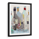 Las Botellas De Vino Iii - Samuel Dixon | Cuadro decorativo de Canvas Lab