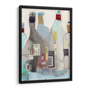 Las Botellas De Vino Iii - Samuel Dixon | Cuadro decorativo de Canvas Lab