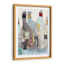 Las Botellas De Vino Iii - Samuel Dixon | Cuadro decorativo de Canvas Lab