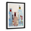 Las Botellas De Vino Iv - Samuel Dixon | Cuadro decorativo de Canvas Lab