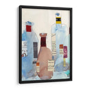 Las Botellas De Vino Iv - Samuel Dixon | Cuadro decorativo de Canvas Lab