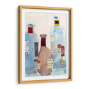 Las Botellas De Vino Iv - Samuel Dixon | Cuadro decorativo de Canvas Lab